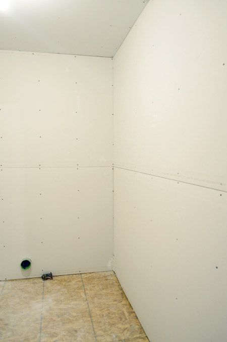 Drywall hang and finish